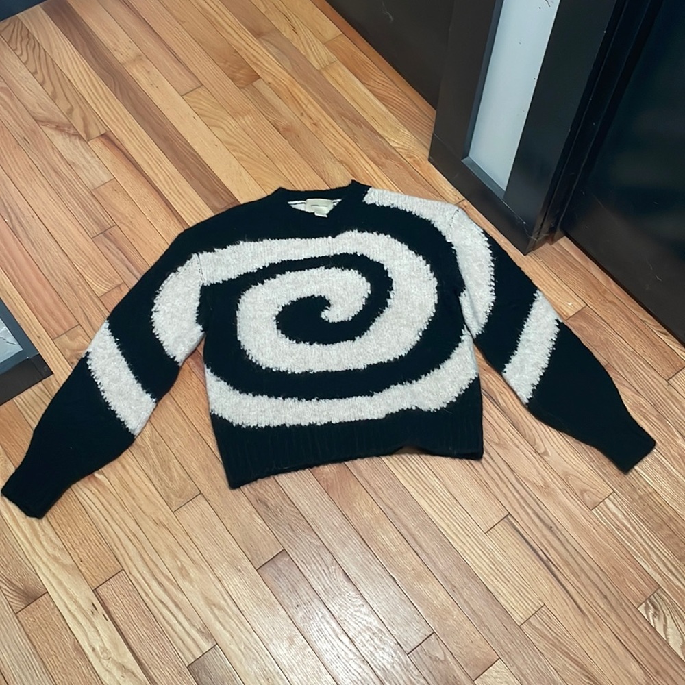 Paloma Wool No 675 Twister Spiral Wool Blend Sweater Medium
